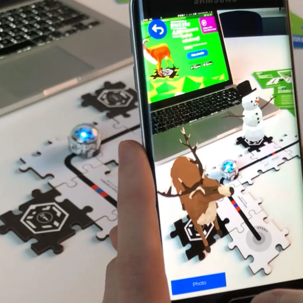 Ozobot Wooden puzzle pack - AR extension set – Ansicht 2