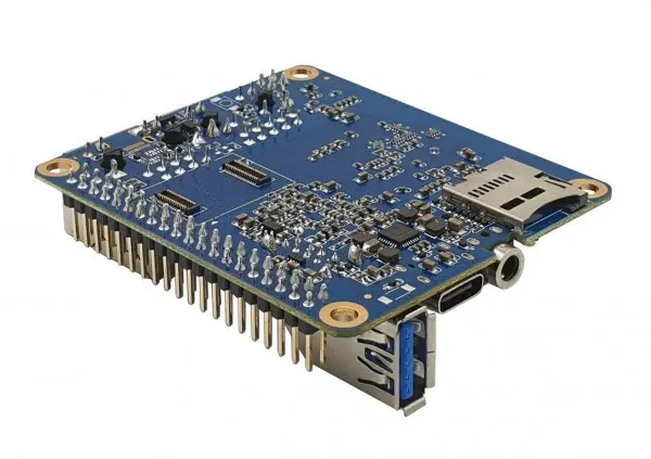 Rock Pi E D4 Dual Ethernet Board RK3328 512MB RAM oh. Wifi/BT – Ansicht 2