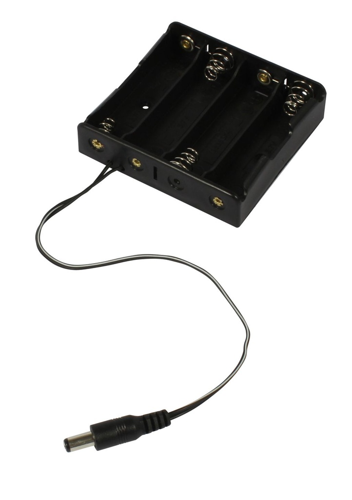 ALLNET Battery 4er Pack für 18650 Li-ion Akku mit Hohlstecker 5,1x2,1mm – Ansicht 2