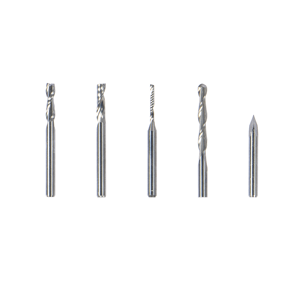 Snapmaker 2.0 Zubehör CNC Fräser 5er Pack / Five CNC Bits – Ansicht 2