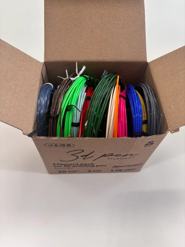 Filament für 3D Stifte 20 Farben je 3m – Ansicht 3