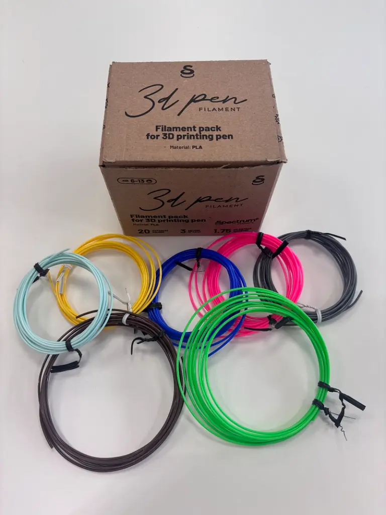 Filament für 3D Stifte 20 Farben je 3m – Ansicht 4