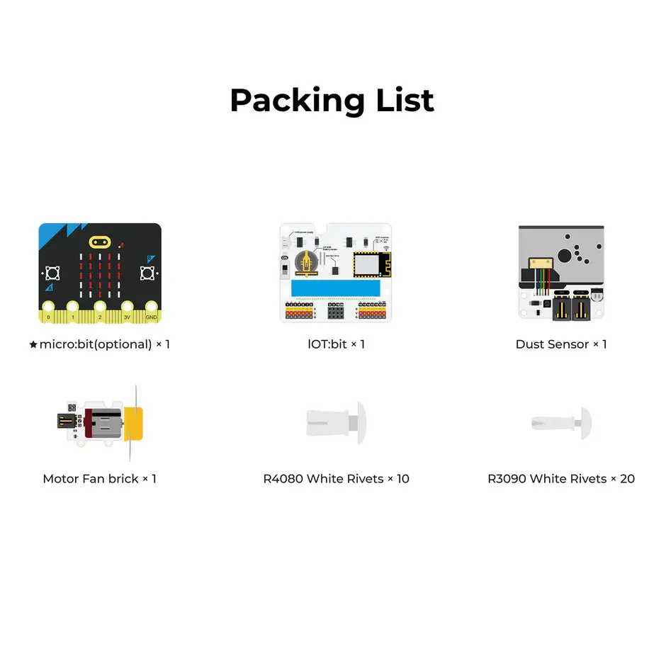 ELECFREAKS micro:bit Classroom Smart Air Purifier Kit – Ansicht 3