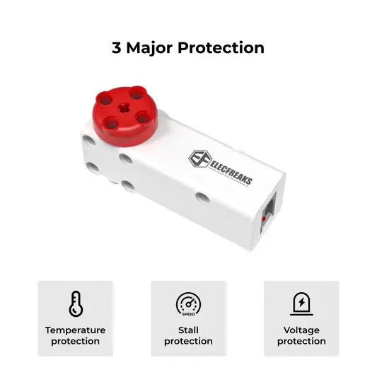 ELECFREAKS PlanetX Smart Brick Motor – Ansicht 3