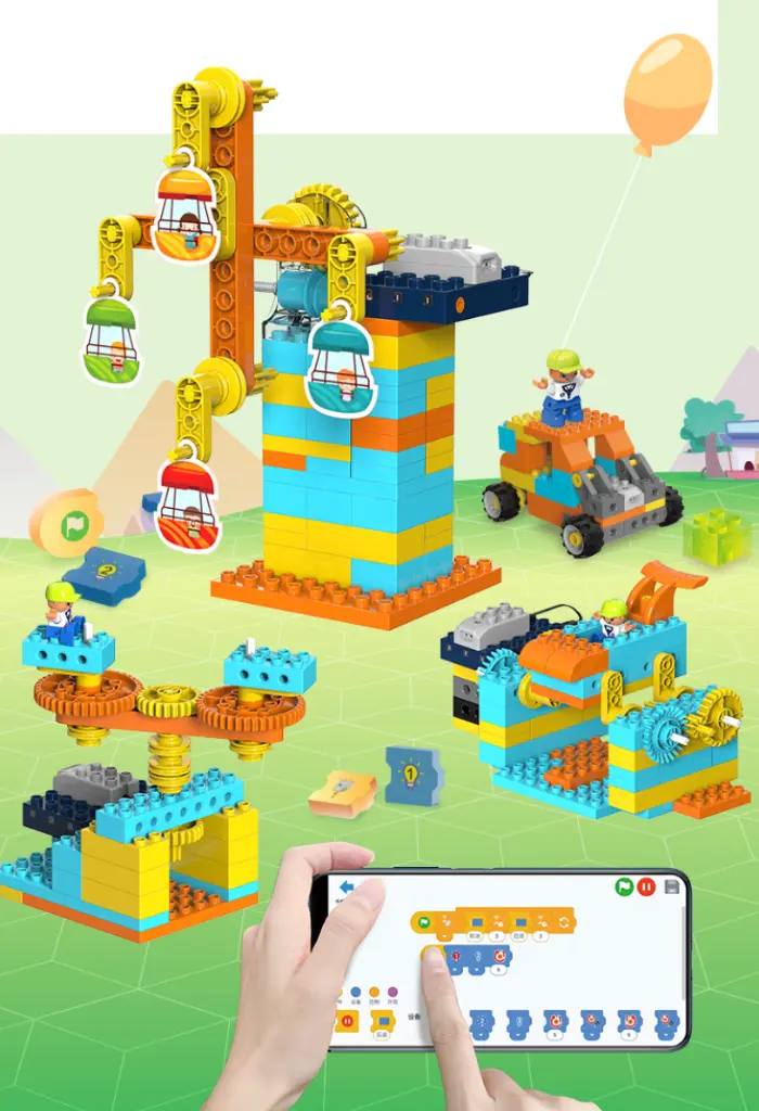 Makerzoid Big Blocks - Future Mechanic Scratch Junior ab 3 Jahren – Ansicht 2