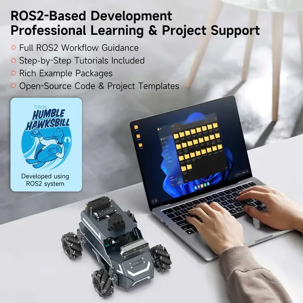 Yahboom ROSMASTER M1 (Standard kit) – Ansicht 7