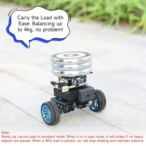 Yahboom MicroROS Self-balancing Robot Car (Standard version) – Ansicht 3