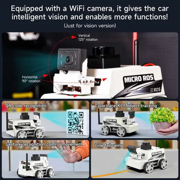 Yahboom ESP32 Micro ROS Robot Car (Standard Version) – Ansicht 2