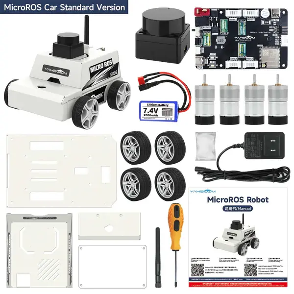 Yahboom ESP32 Micro ROS Robot Car (Standard Version) – Ansicht 5