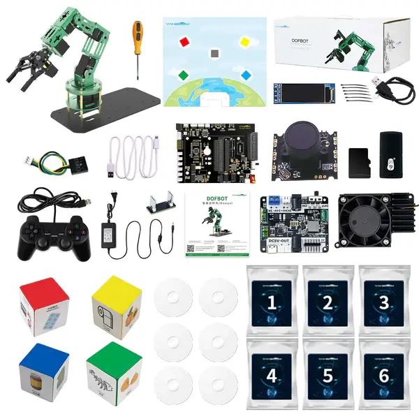 Yahboom DOFBOT AI Vision Robotic Arm with ROS Python programming for Raspberry Pi 5 – Ansicht 4