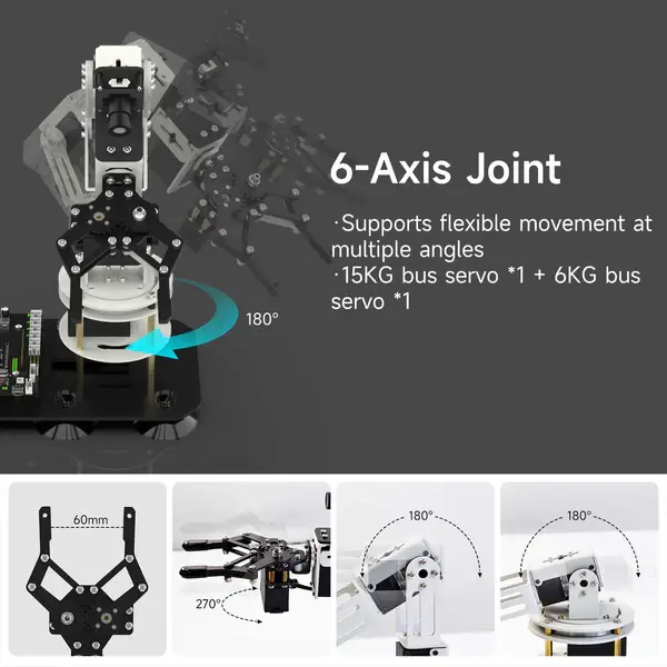 DOFBOT SE AI Vision Robotic Arm with ROS Python Programming (Virtual Machine Version) – Ansicht 6