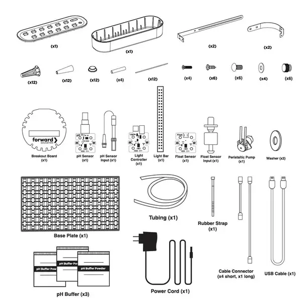 Forward Education Gewächshaus/Smart Hydroponics Kit – Ansicht 3