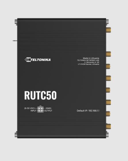 Teltonika · Router · RUTC50 · 5G Modem Router WiFi6 · eSim – Ansicht 3