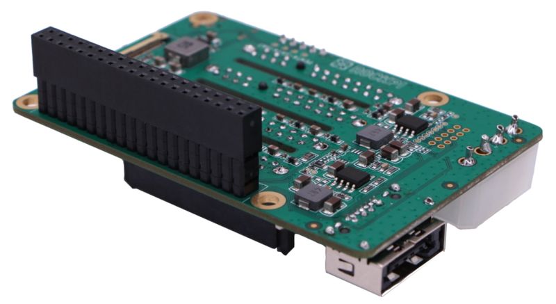 Rock Pi 4 SATA HAT Penta NAS Platine für Netzwerkspeicher – Ansicht 3