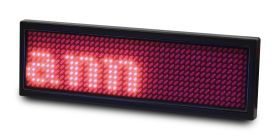 ALLNET Namensschild elektronisch programmierbar Seriell - Farbe rot – Ansicht 4