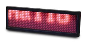 ALLNET Namensschild elektronisch programmierbar Seriell - Farbe rot – Ansicht 5