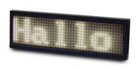 ALLNET Namensschild elektronisch programmierbar Seriell - Farbe weiss – Ansicht 6