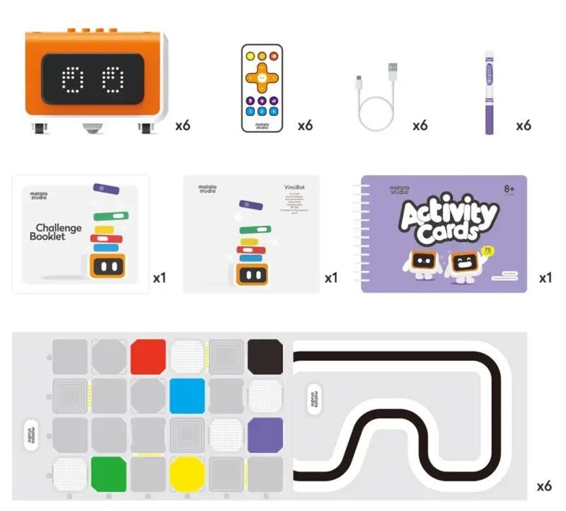 VinciBot Klassenset MatataStudio – Ansicht 2