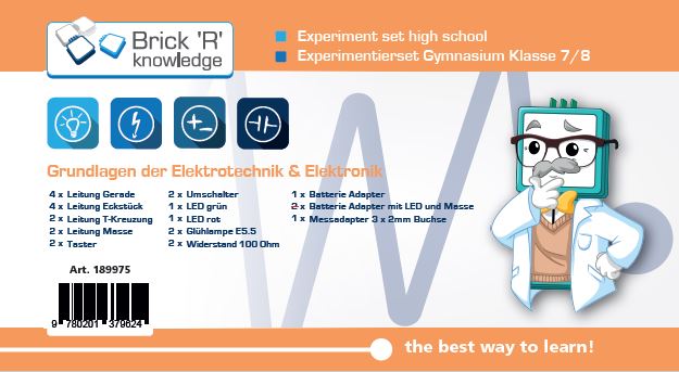 ALLNET Brick'R'knowledge Experimentierset Gymnasium Klasse 7/8 – Ansicht 2
