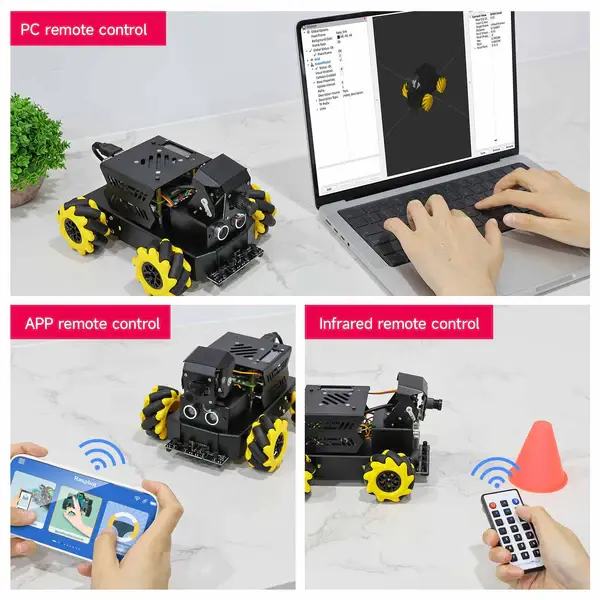 Yahboom Raspbot V2 AI Large Model Robot Car for Raspberry Pi 5 4G – Ansicht 6