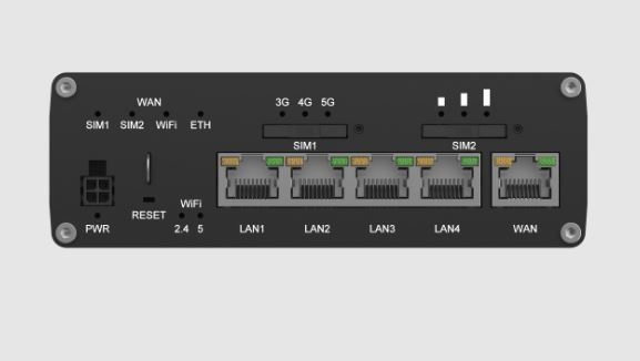 Teltonika · Router · RUTC50 · 5G Modem Router WiFi6 · eSim – Ansicht 4