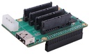 Rock Pi 4 SATA HAT Penta NAS Platine für Netzwerkspeicher – Ansicht 2