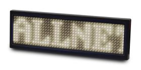 [167020] ALLNET Namensschild elektronisch programmierbar Seriell - Farbe weiss
