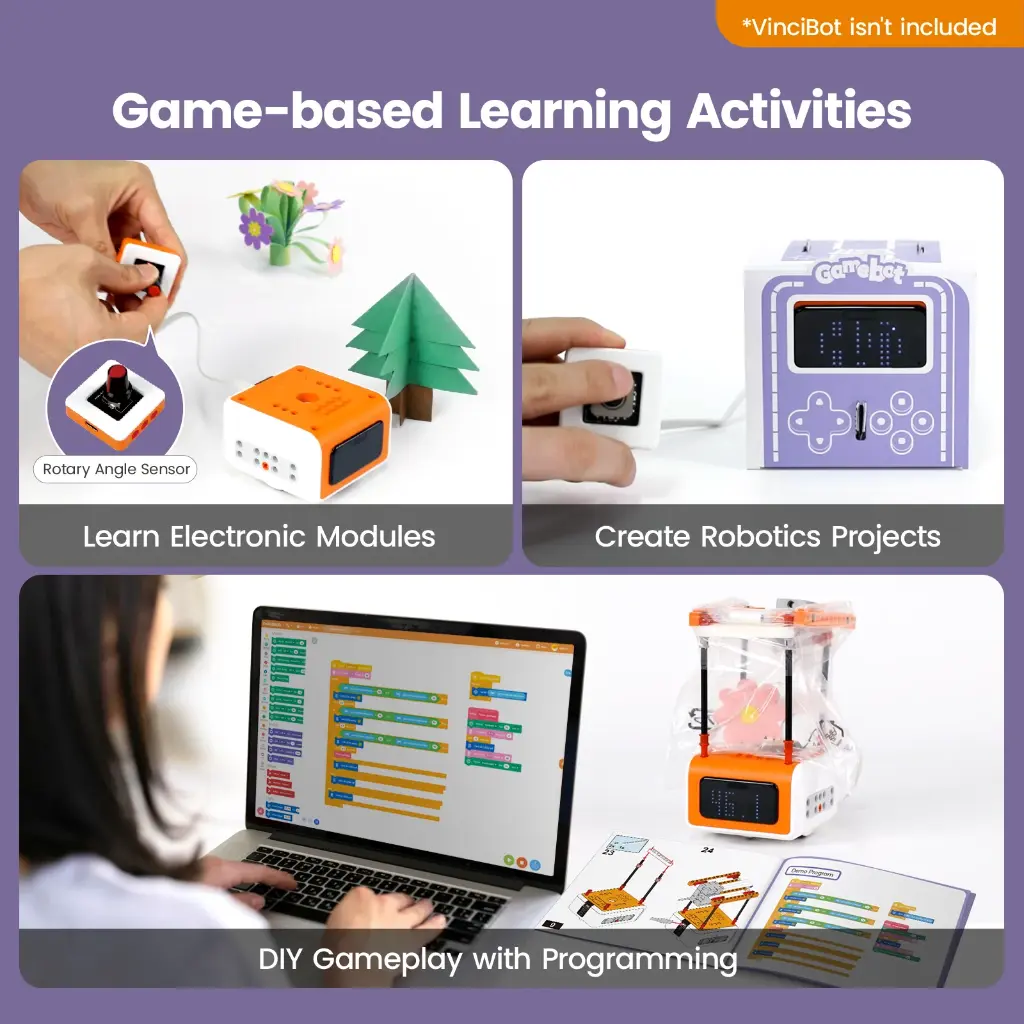 VinciBot Erweiterung "Inventor Kit" MatataStudio – Ansicht 4