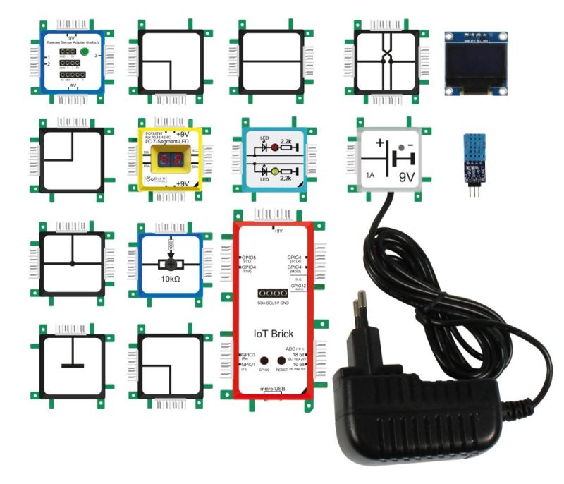 [AK-94] ALLNET Brick'R'knowledge Internet of Things Set
