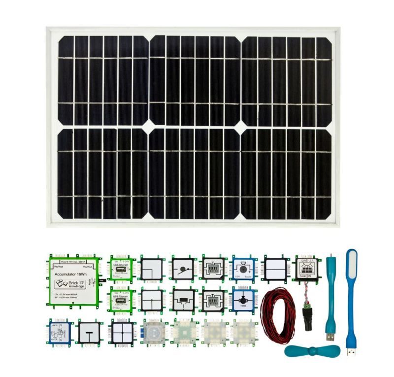 [AK-98] ALLNET Brick'R'knowledge Solar Set