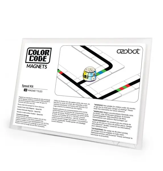 [228431] Ozobot Color Code Magnets Speed Kit
