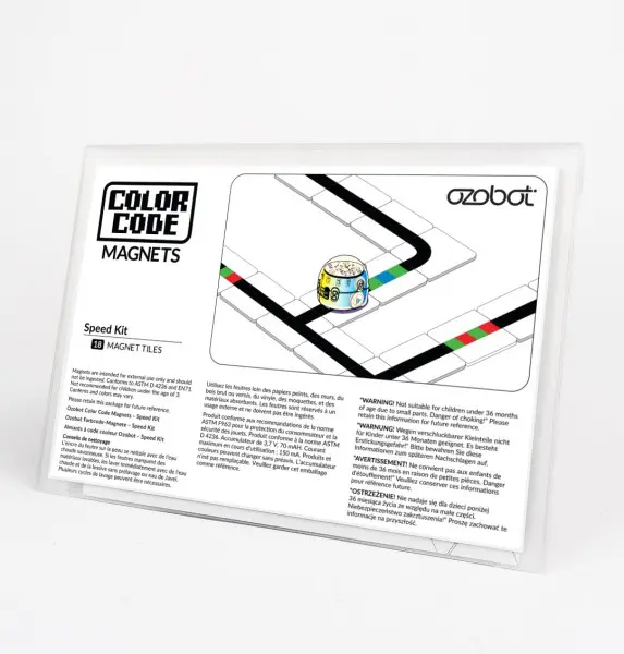 [228432] Ozobot Color Code Magnets Special Moves Kit