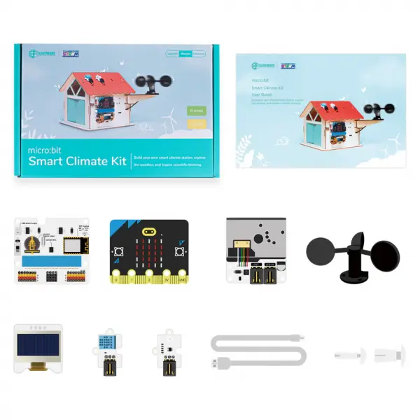 [242190] [242190] ELECFREAKS micro:bit Smart Climate Kit (ohne micro:bit Board)