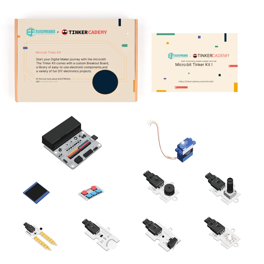 ELECFREAKS micro:bit Tinker Kit (ohne micro:bit Board)