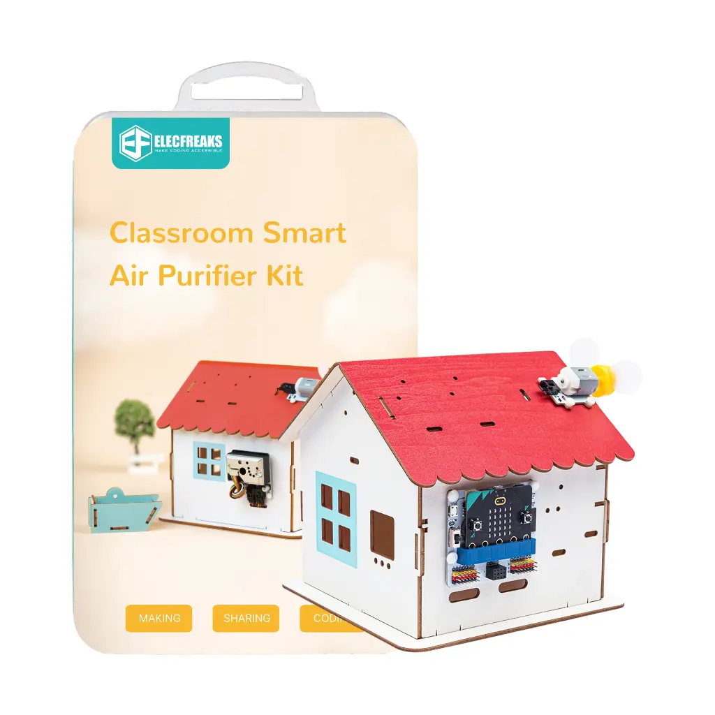 [222110] ELECFREAKS micro:bit Classroom Smart Air Purifier Kit