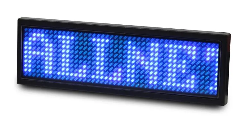 ALLNET Namensschilder elektronisch programmierbar