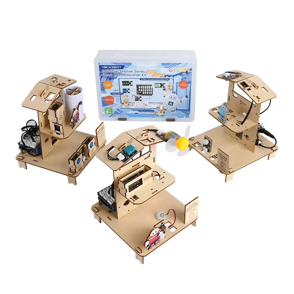 ACEBOTT Easy-Plug Smart Home Education Kit Level 1